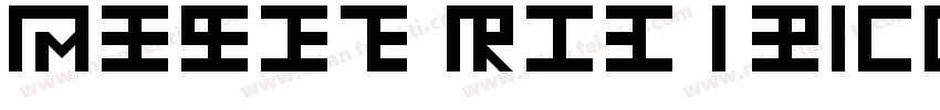 Amino Regular4字体转换